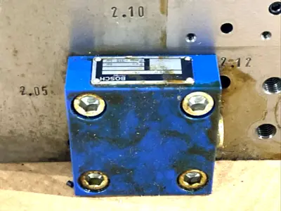 4WEH10E45/6EG24N9ETK4, 143606-2 | Bosch Rexroth 143606-2 Valve PK-30-M1H-H945-01, 4WEH10E45/6EG24N9ETK4 R900928594 - Used
