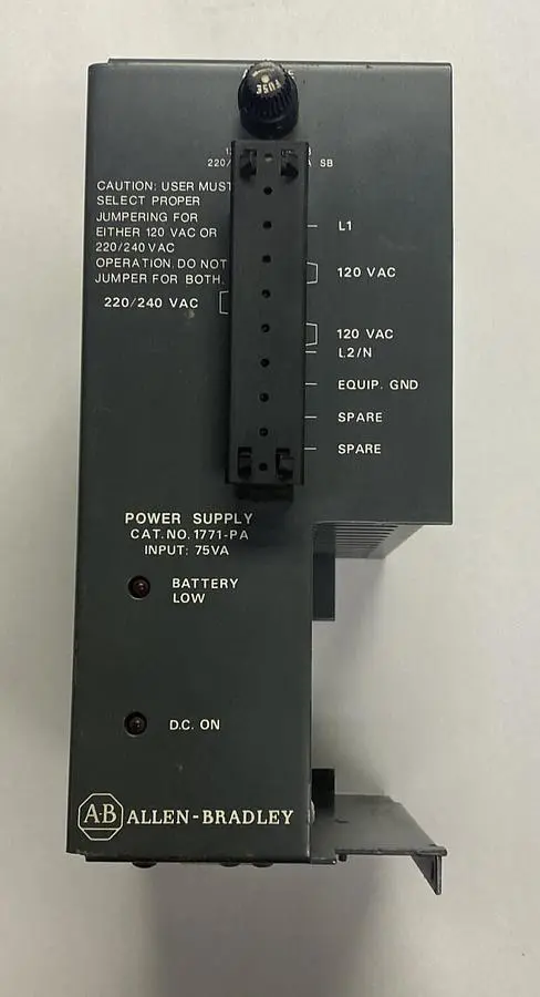 USED ALLEN-BRADLEY 1771-PA