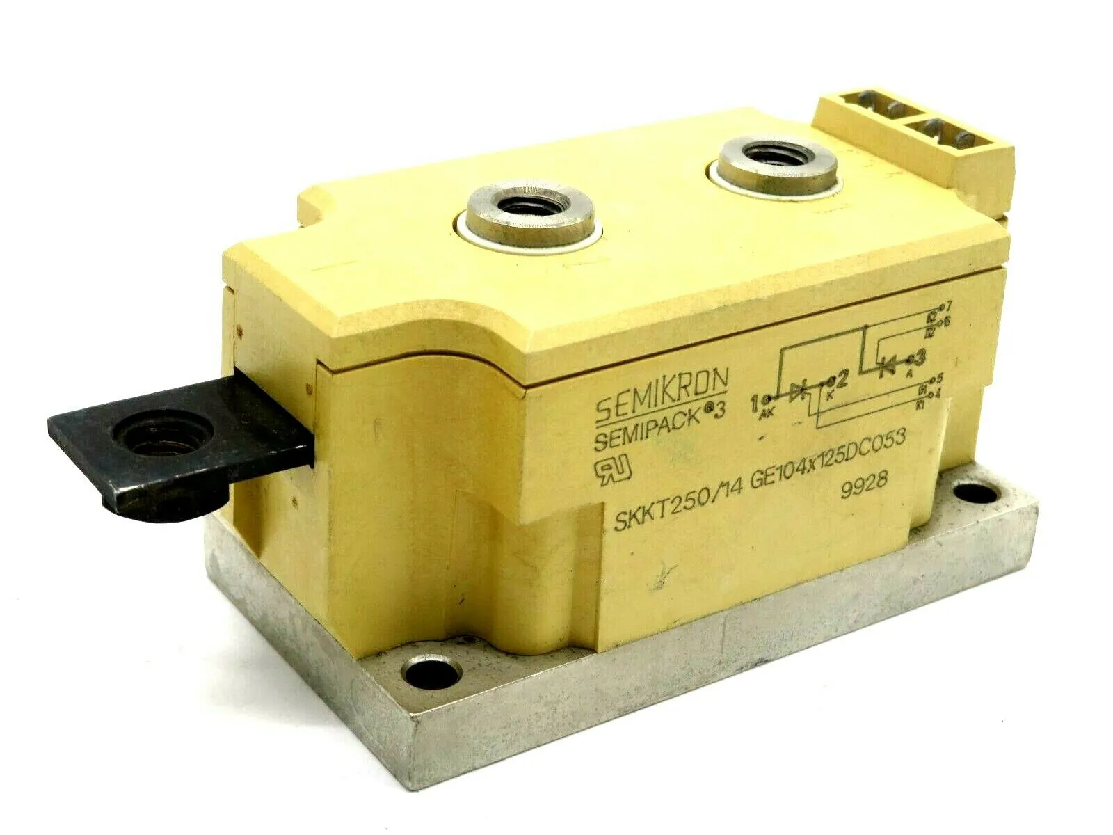 NEW SEMIKRON SKKT250/14 THYRISTOR SKKT25014GE104X125DC053