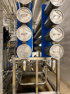Kalt/GEA Westfalia 24 TPD complete cheese plant.
