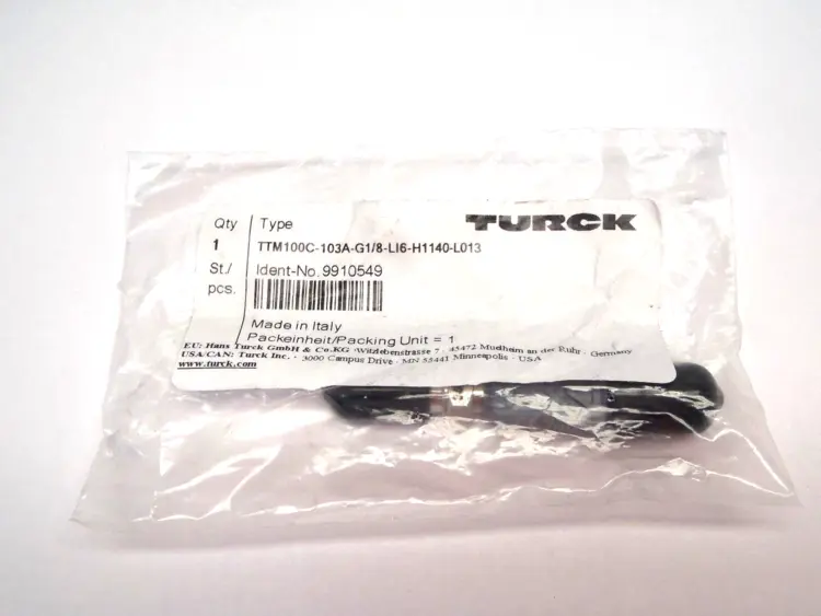 New | in-Stock TURCK MINIATURE TEMPERATURE TRANSMITTER Misc Industrial Equipment | Maverick Industrial Sales #1104069