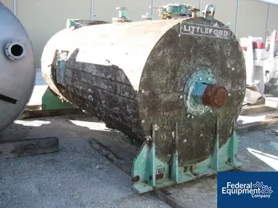 USED Lodige-Littleford 283 Cu Ft Littleford Mixer, Model FKM 8000D, C/S, JKT, Vacuum