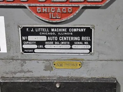 Used LITTELL 20-12 Centering Reels Kentucky US | Aucto #565416