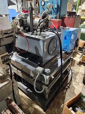 75 Ton Up Acting Heated Platen 4 Post Hydraulic Press