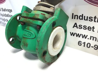 Durco T-41 T-line Manual Steel Flanged Plug Valve 400°F Maximum Temperature