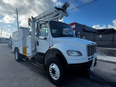Used 2017 ALTEC AT48M Bucket (boom) trucks Florida US | Truck and Van Outlet #1509161