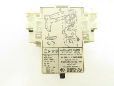 Klockner Moeller PKZM 1-1 Manual Motor Starter 1/2 HP 660V 1A 3Ph Lot Of 7