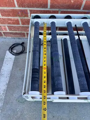 USED WHEATON WSBMR5010-A ROLLER APPARATUS BOTTOM DRIVE MODULAR SPACING 110V