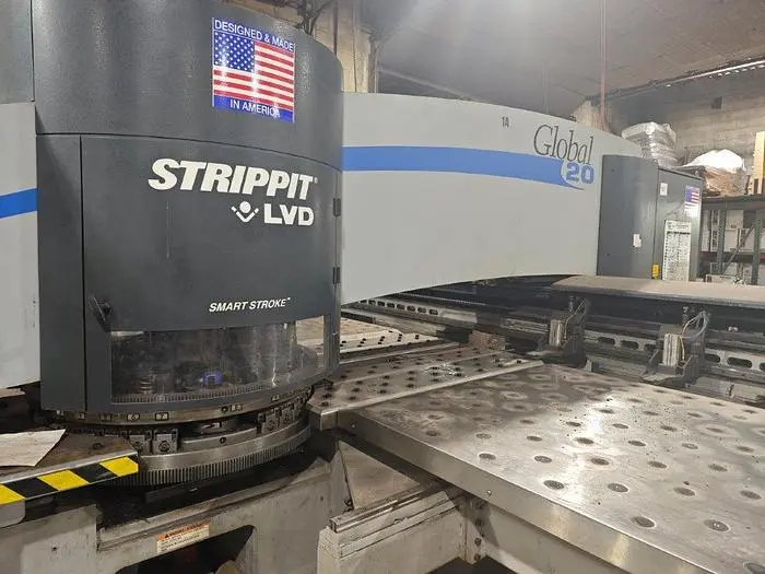 Used STRIPPIT GLOBAL 20/2.5M Turret Punches CA | MANUFACTURING SOLUTIONS #301710