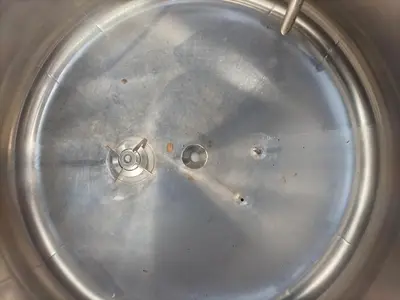 Tank, 264 Gallon, 1,000 Liter, BCD Manufacturing, Agitated, 316L Stainless, 3 Bar, #5991456