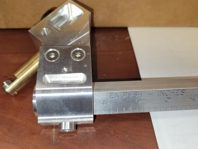 USED PRO-MIC Manual Roll Caliper 4" to 22
