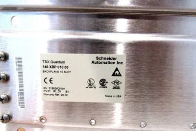 NEW SCHNEIDER ELECTRIC 140-XBP-010-00 BACKPLANE 140XBP01000