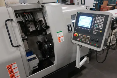 2013 HANWHA STL32H Swiss Type Automatic Screw Machines | Midstate Machinery (3)