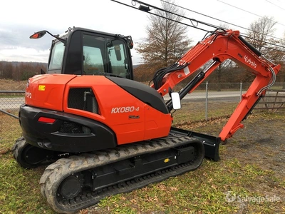 USED 2021 Kubota KX080-4S2