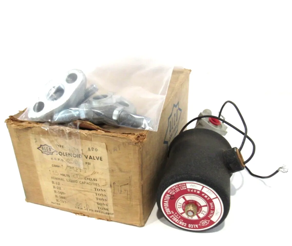 NEW ALCO CONTROLS M811 SOLENOID VALVE