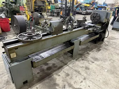 19" X 120" LEBLOND MODEL #6E REGAL ENGINE LATHE 1.75" HOLE: YOBRO #23960