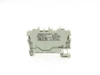 Wago 2001-1201 Feed Through Terminal Block 2.5 mm² 800V Spring Cage Lot of 177