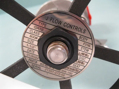 NEW J Flow Controls K0-6L-#12-WB-SW-150
