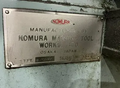 USED 1982 NOMURA B-100WP