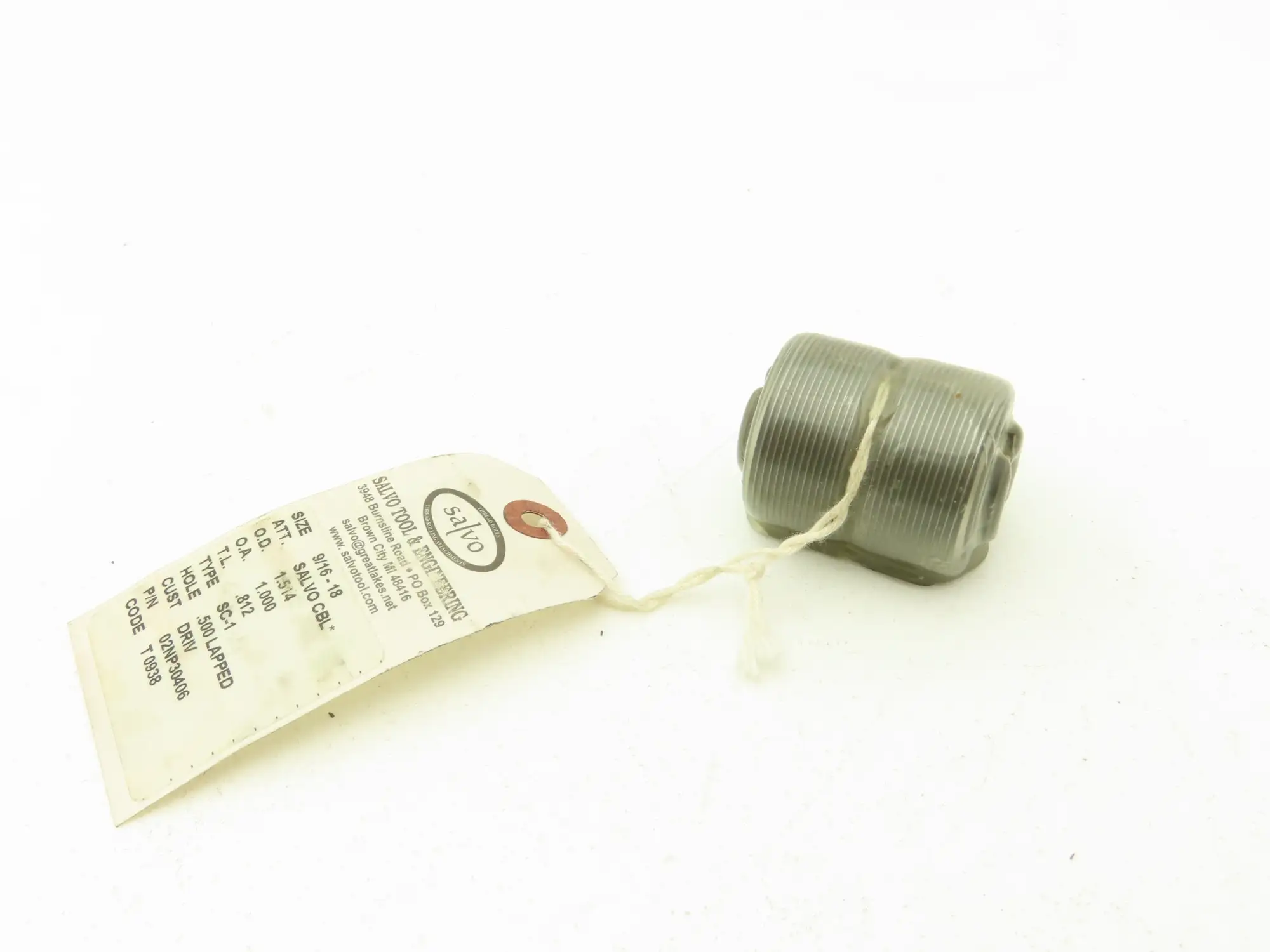 Salvo Tool SC-1 CBL  9/16-18 UNF Thread Roll Roller Die Head  Set of 2