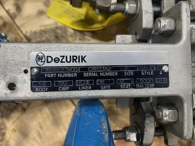 USED DEZURIK SIZE 2 STYLE KGC-ES