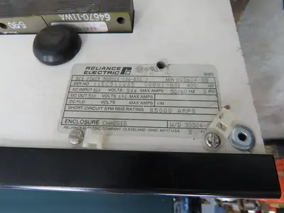 Reliance Electric 803604-SB DCS Power Supply Module Drive 460VAC In 500VDC Out