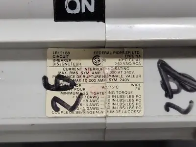 USED FEDERAL PIONEER NA315