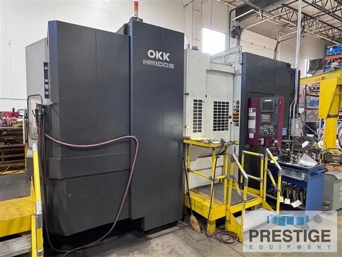Used 2005 OKK HM-100S Horizontal Machining Centers New York US | Prestige Equipment #372924