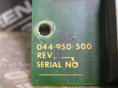 P.C.A. 044-950-500 Coarse Span Control Board Rev. C Used
