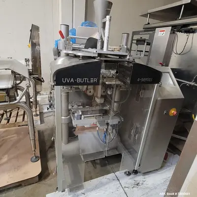 Used UVA PACKAGING BUTLER-4 Bagger Only Vertical Form & Fill Illinois US | Aaron Equipment #86717