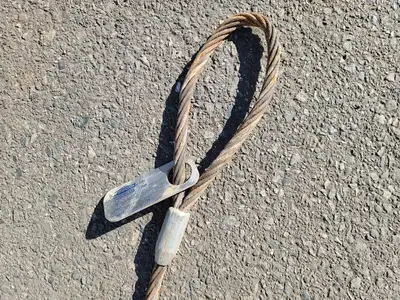 1/2" x 6 ft Lifting Wire Rope Sling Type Sling