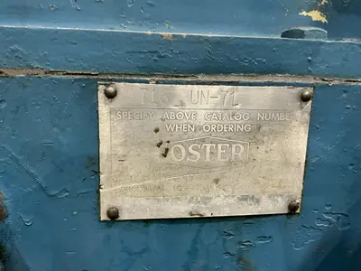 6" OSTER MODEL #716 PIPE & BOLT THREADER: YOBRO #25153