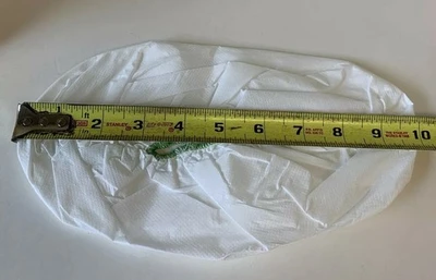 Disposable Shoe Covers White (Large Lot 12 Of These Are Non Slip) Size ?