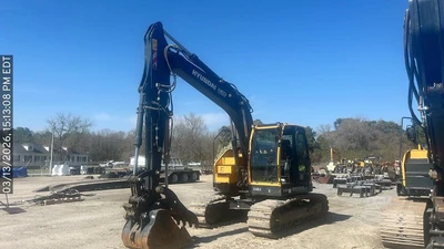 Used 2023 HYUNDAI HX145A LCR Crawler Excavators South Carolina US | National Equipment Dealers #1422368