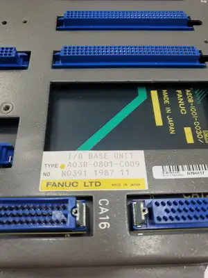 USED FANUC A03B-0801-C009 I/O Base Unit, 10-Slot