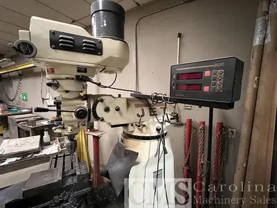 USED JET JTM-4VS VERTICAL MILLING MACHINE