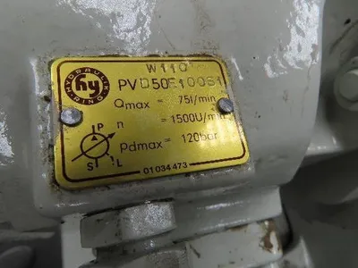 Hydraulik Ring 2-Pump Hydraulic Power Unit 100 Gal 5000psi 7/20 GPM 11/17Hp 480V
