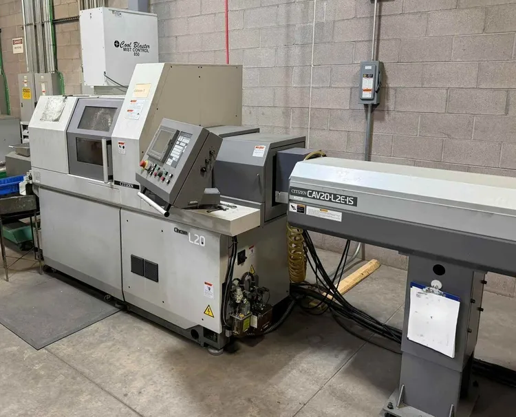 Used 2015 CITIZEN L20E XII 2M12 Swiss Type Automatic Screw Machines Ohio US | UniversalAutomatics.com #1310708