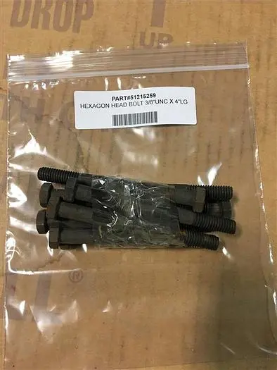 New | in-Stock INGERSOLL-RAND HEXAGON HEAD BOLT - 51215259 Bolts Pennsylvania US | East West Machinery & Drilling #1416026