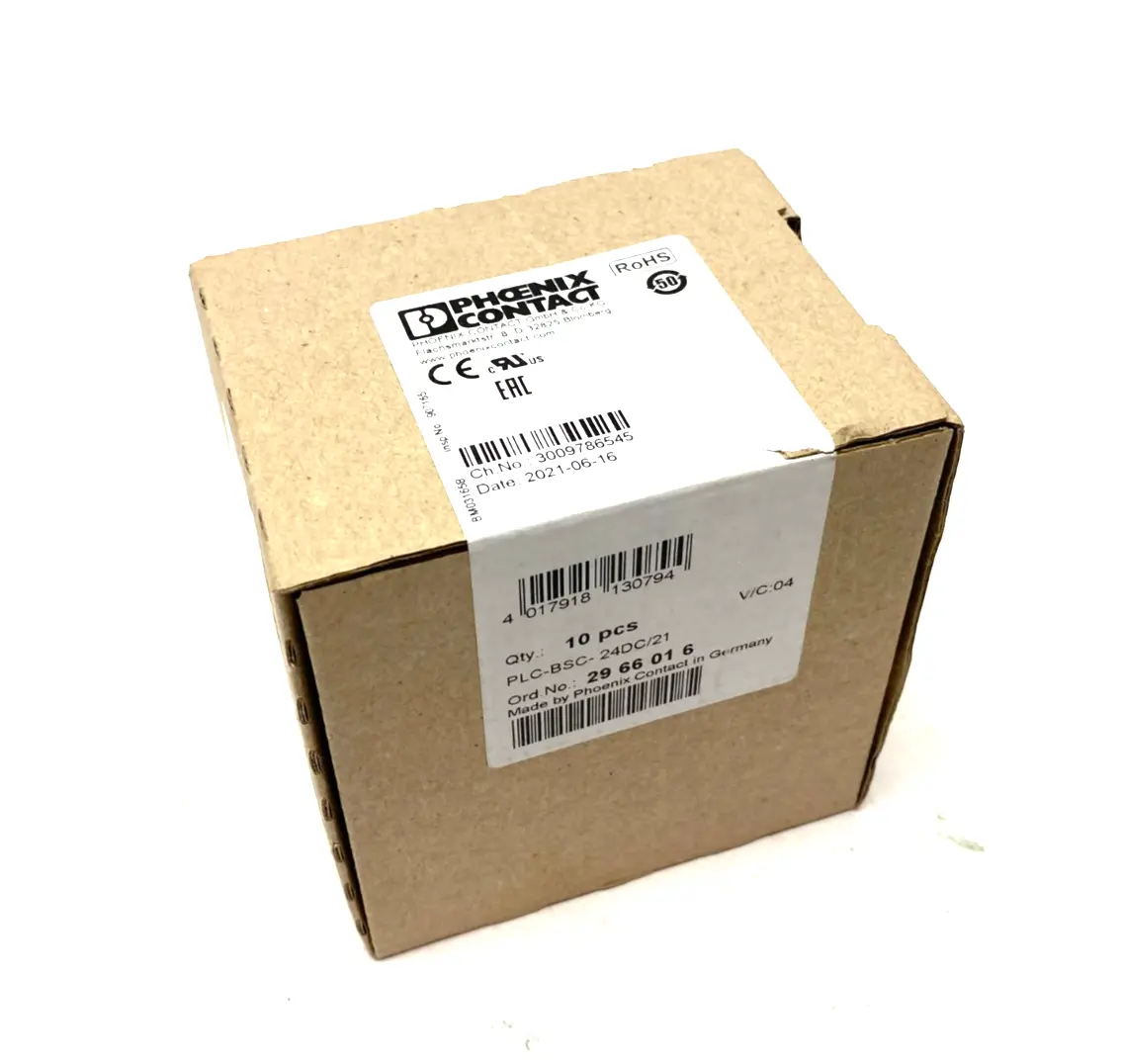 NEW PHOENIX CONTACT RELAY BASE TERMINAL BLOCK 2966016