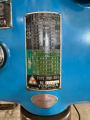 YOSHIDA YUD-650 Drill | GMT (11)