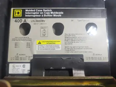 USED SQUARE D MODEL 6