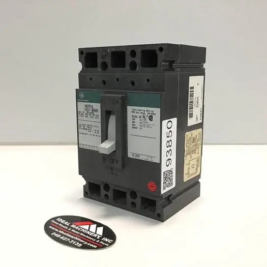 Used GE TED136050 Circuit Breakers Michigan US | Ideal Machinery #604466