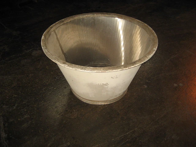 Hopper, Stainless Steel.