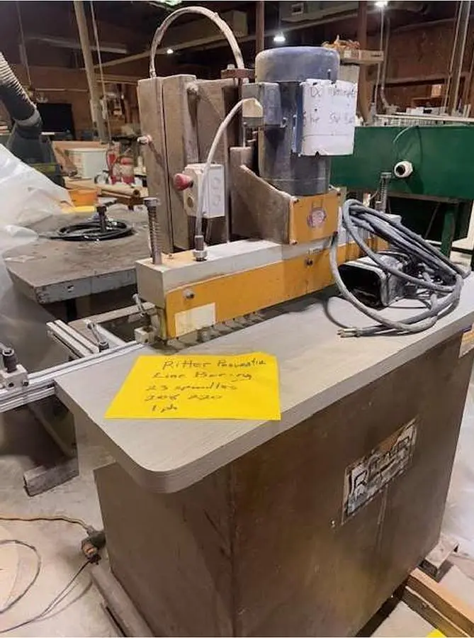 RITTER 23-SPINDLE LINE BORING MACHINE