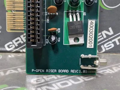 Cooper Cooler P-OPEN RISER Interface Board Rev. 1.01 Used