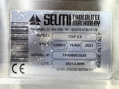 Used SELMI _UNKNOWN_ Chocolate Confectionary Tempering Illinois US | UNION STANDARD EQUIPMENT CO. #1572037