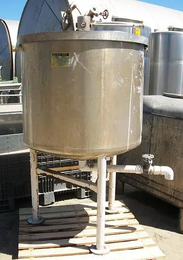 Tank, 140 Gallon, S/st, 36" x 32", FT/DB, #S741372
