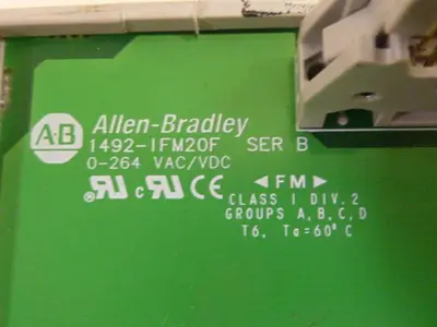 USED ALLEN BRADLEY 1492-IFM20F SER B