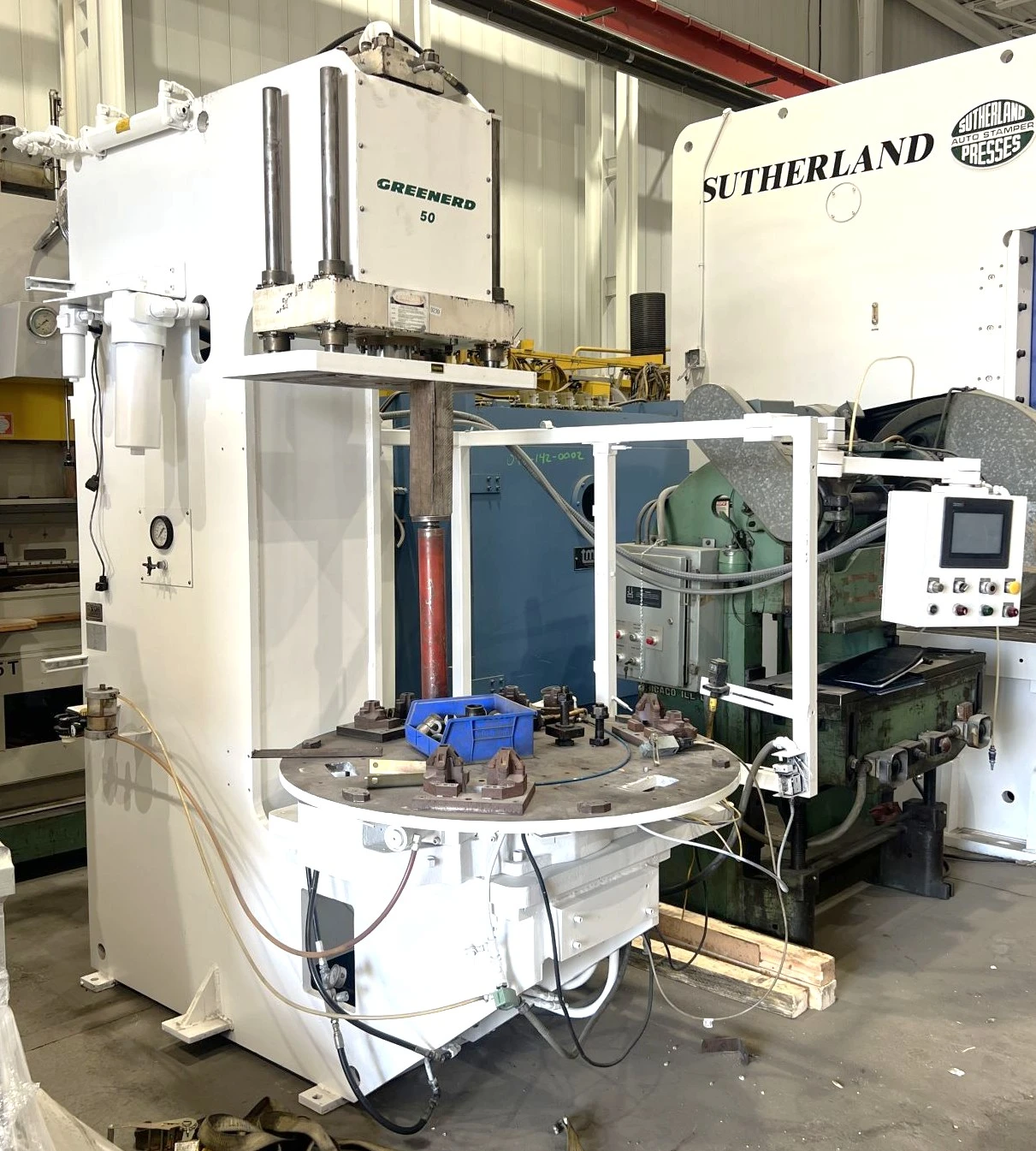 USED 1997 GREENERD PRESSES GREENERD HCA-50-60R8 PRESS